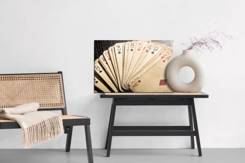 Obraz Na Płótnie Widok Z Góry Na Stary Pokład