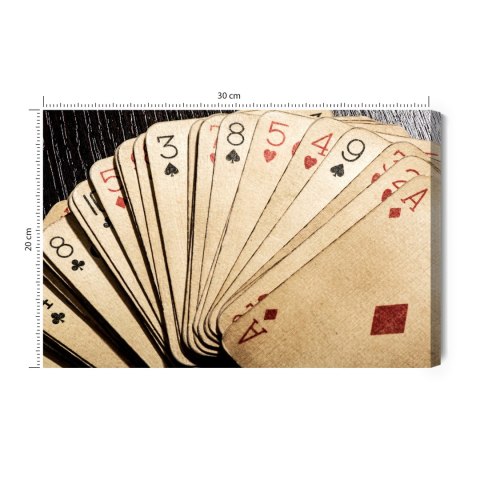 Obraz Na Płótnie Widok Z Góry Na Stary Pokład