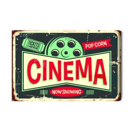 Obraz Na Płótnie Napisy Do Kina Retro