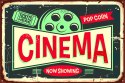 Obraz Na Płótnie Napisy Do Kina Retro