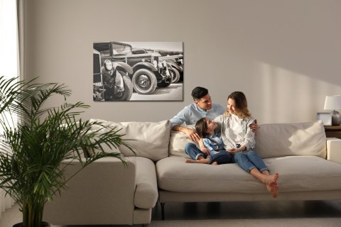 Obraz Na Płótnie Zabytkowe Samochody Zabytkowe