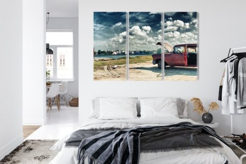 Obraz Wieloczęściowy Panoramiczny Widok Na Hawanę I Malecon