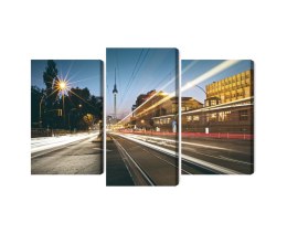 Obraz Wieloczęściowy Panoramiczny Widok Na Ulice Berlina