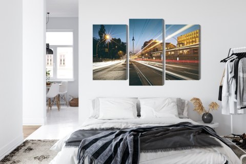 Obraz Wieloczęściowy Panoramiczny Widok Na Ulice Berlina