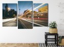 Obraz Wieloczęściowy Panoramiczny Widok Na Ulice Berlina