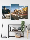 Obraz Wieloczęściowy Panoramiczny Widok Na Ulice Berlina