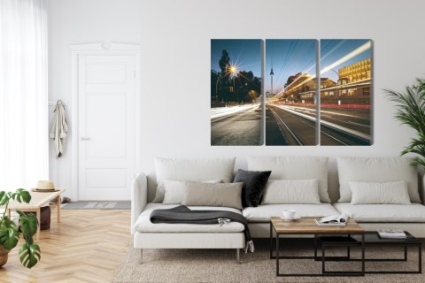 Obraz Wieloczęściowy Panoramiczny Widok Na Ulice Berlina