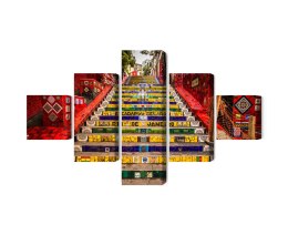 Obraz Wieloczęściowy Schody Selaron W Historycznym Centrum Rio De Janeiro