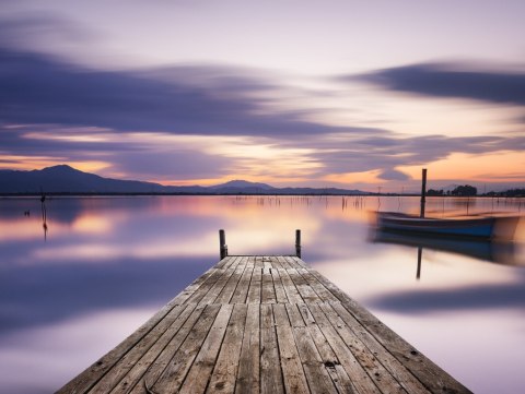 Obraz Wieloczęściowy Widok Zachodu Słońca