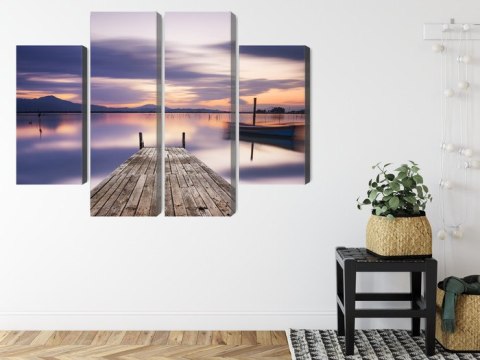 Obraz Wieloczęściowy Widok Zachodu Słońca