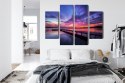 Obraz Wieloczęściowy Wspaniały Zachód Słońca