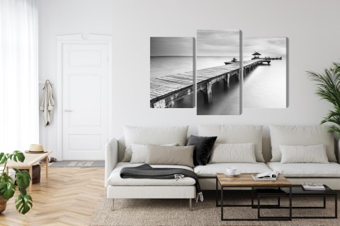 Obraz Wieloczęściowy Drewniane Molo