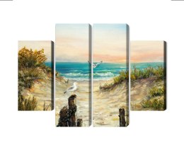 Obraz Wieloczęściowy Malowane Wydmy