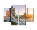 Obraz Wieloczęściowy Tower Bridge O Wschodzie Słońca