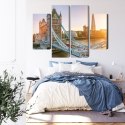 Obraz Wieloczęściowy Tower Bridge O Wschodzie Słońca