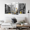 Obraz Wieloczęściowy Widok Na Ulicę Nowego Jorku