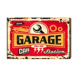 Obraz Na Płótnie Części I Napisy W Stylu Vintage