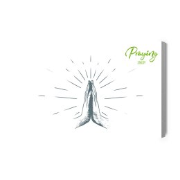 Obraz Na Płótnie Modlitwa Do Boga