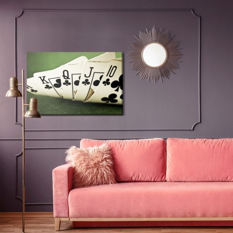 Obraz Na Płótnie Poker Królewski