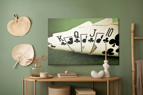 Obraz Na Płótnie Poker Królewski
