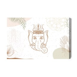 Obraz Na Płótnie Rysunek Ganesha