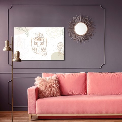 Obraz Na Płótnie Rysunek Ganesha