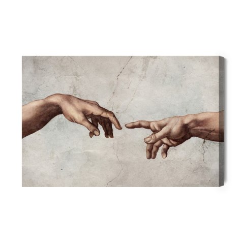 Obraz Na Płótnie Stworzenie Adama