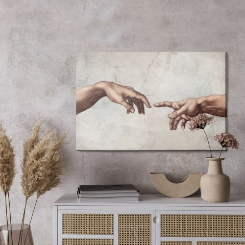 Obraz Na Płótnie Stworzenie Adama