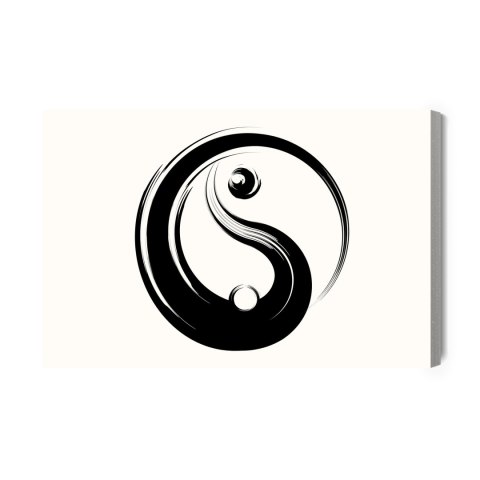 Obraz Na Płótnie Symbol Yin Yang