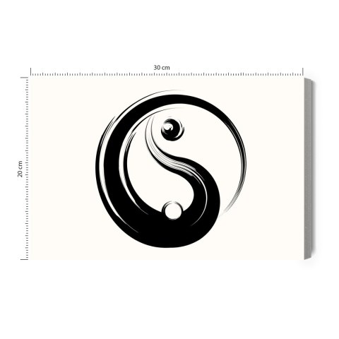 Obraz Na Płótnie Symbol Yin Yang