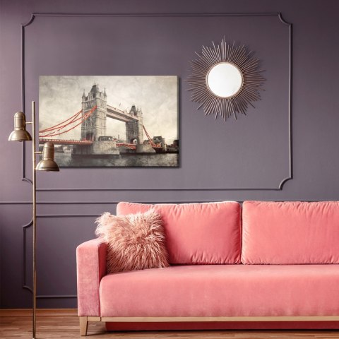 Obraz Na Płótnie Tower Bridge W Stylu Retro