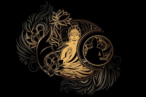 Obraz Na Płótnie Wizerunek Buddy