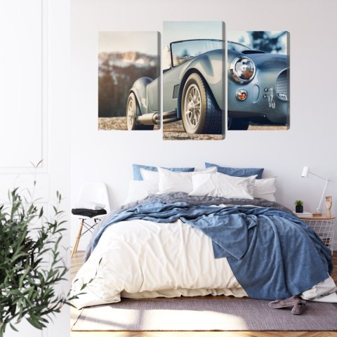 Obraz Wieloczęściowy Klasyczny Samochód Retro