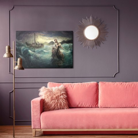 Obraz Na Płótnie Jezus Chodzi Po Wodzie