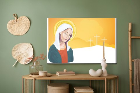 Obraz Na Płótnie Portret Najświętszej Maryi Panny