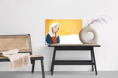 Obraz Na Płótnie Portret Najświętszej Maryi Panny