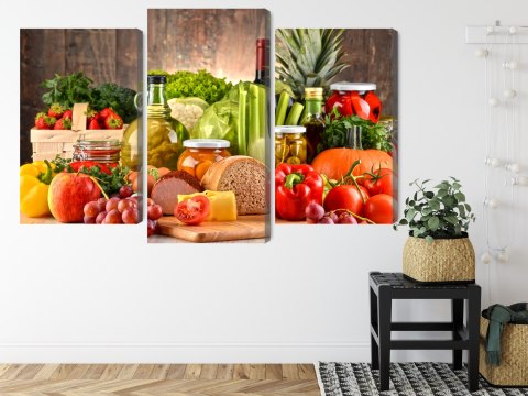 Obraz Wieloczęściowy Deska Obfitości