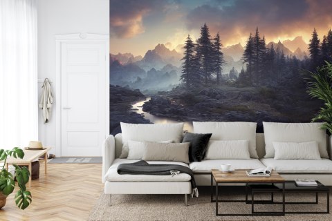 Fototapeta Breathtaking Nature Mountain Landscape, 3D