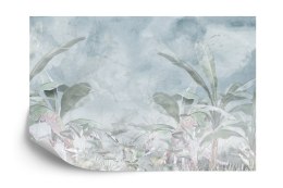 Fototapeta Tropical Trees And Leaves For Digital Printing Wallpaper, Custom Design Wallpaper - 3D