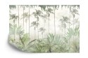 Fototapeta Tropical Trees And Leaves For Digital Printing Wallpaper, Custom Design Wallpaper - 3D