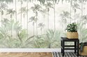 Fototapeta Tropical Trees And Leaves For Digital Printing Wallpaper, Custom Design Wallpaper - 3D