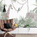 Fototapeta Tropical Trees And Leaves For Digital Printing Wallpaper, Custom Design Wallpaper - 3D