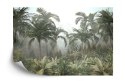 Fototapeta Tropical Trees And Leaves For Digital Printing Wallpaper, Custom Design Wallpaper - 3D