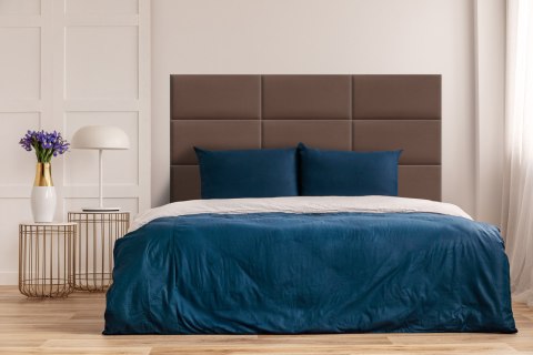 Panel Tapicerowany Brązowy