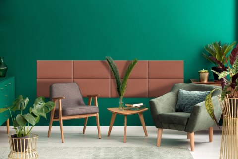 Panel Tapicerowany Brudny Róż