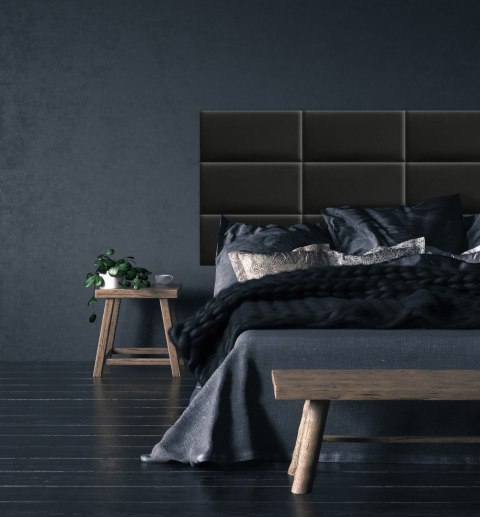 Panel Tapicerowany Czarny