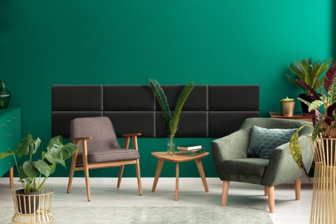 Panel Tapicerowany Czarny