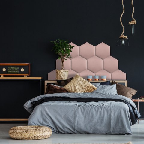 Panel Tapicerowany Różowy