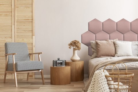 Panel Tapicerowany Różowy