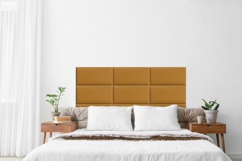 Panel Tapicerowany Żółty